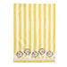 MacKenzie-Childs Towels Wildflowers Dish Towel - Yellow