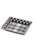 MacKenzie-Childs Trays Black & White Tartan Small Tray