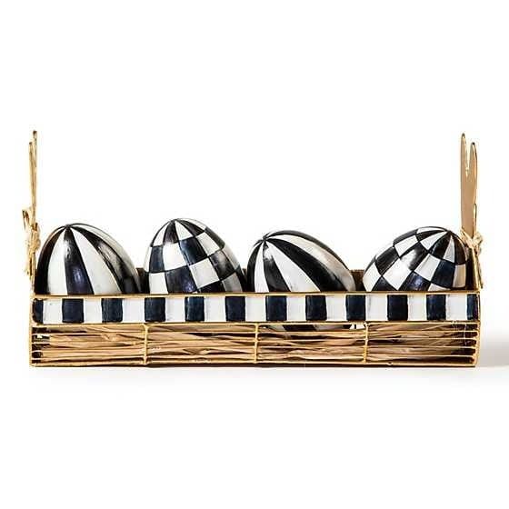 MacKenzie-Childs Trays Courtly Check Egg Tray