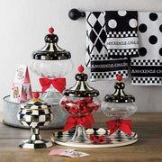 MacKenzie-Childs Trays MacKenzie-Childs Courtly Check Round Tray