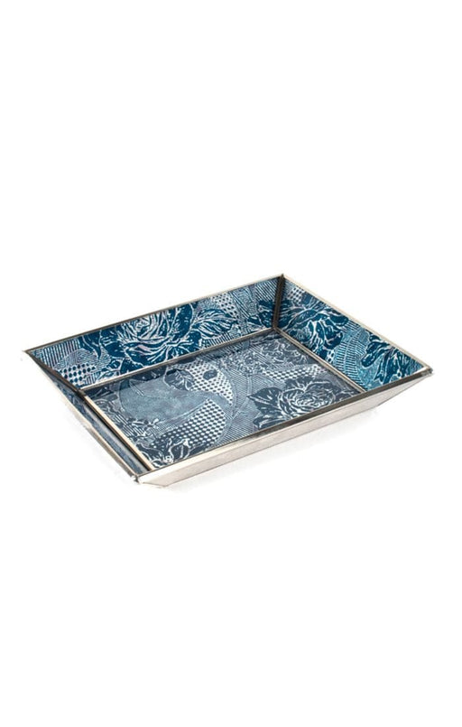 MacKenzie-Childs Trays Royal Rose Tray - Small