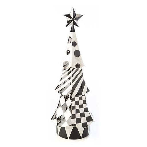 MacKenzie-Childs Trees Checkmate Tiered Tree - Short