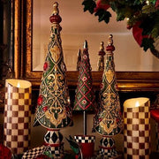 MacKenzie-Childs Trees Christmas Magic Jeweled Tree - Large