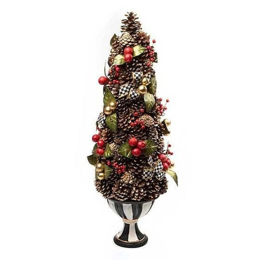 MacKenzie-Childs Trees Courtly Classic Pinecone Tree - Large