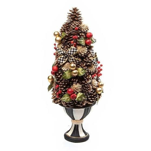 MacKenzie-Childs Trees Courtly Classic Pinecone Tree - Small