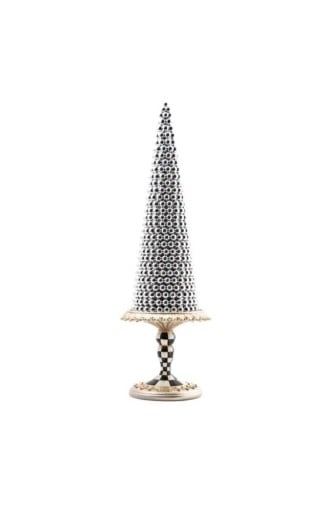 MacKenzie-Childs Trees Glam Up Platinum Beaded Tree - Large