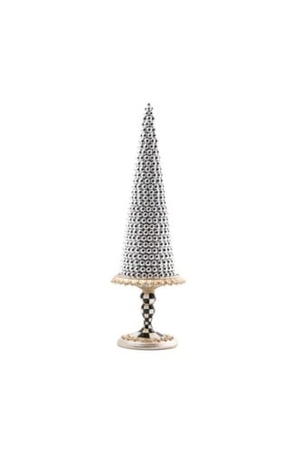 MacKenzie-Childs Trees Glam Up Platinum Beaded Tree - Small