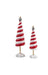 MacKenzie-Childs Trees Peppermint Candy Tree - Set of 2