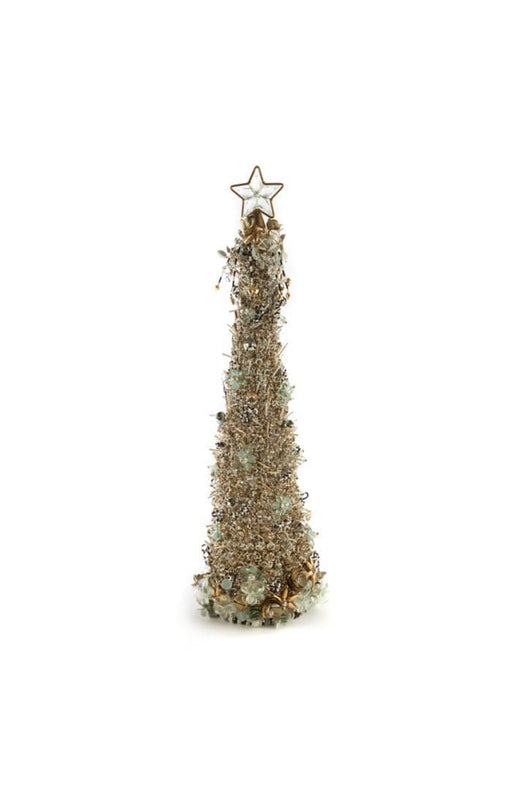 MacKenzie-Childs Trees Snowfall Beaded Tree-22"