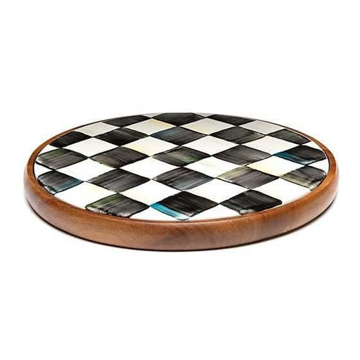 MacKenzie-Childs Trivets Courtly Check Enamel Trivet - Large