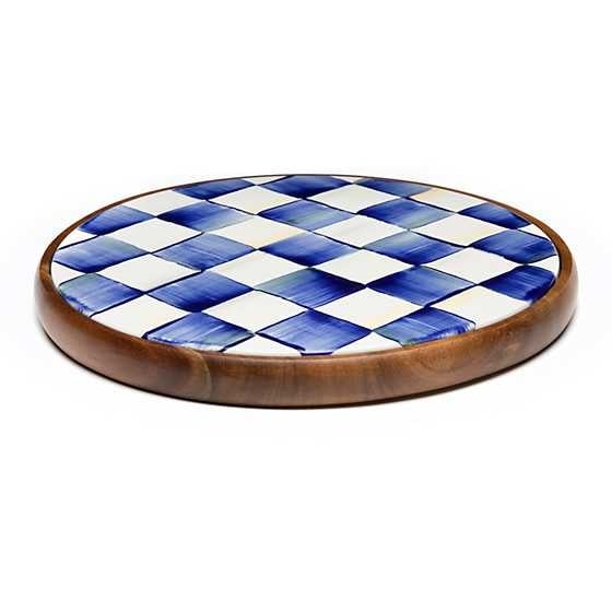 MacKenzie-Childs Trivets Royal Check Enamel Trivet - Large