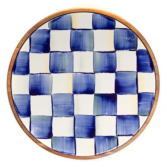 MacKenzie-Childs Trivets Royal Check Enamel Trivet - Large