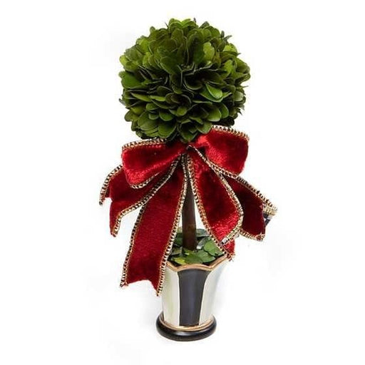 MacKenzie-Childs Trophies & Topiaries Christmas Magic Boxwood Topiary - Mini