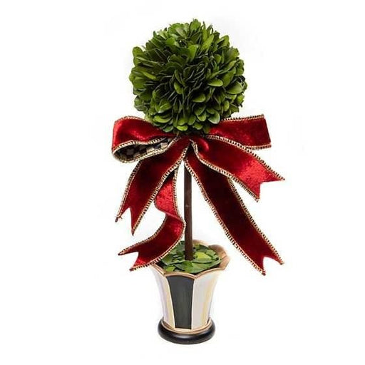 MacKenzie-Childs Trophies & Topiaries Christmas Magic Boxwood Topiary - Small