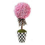 MacKenzie-Childs Trophies & Topiaries Florabunda Topiary Drop In - Pink - Large