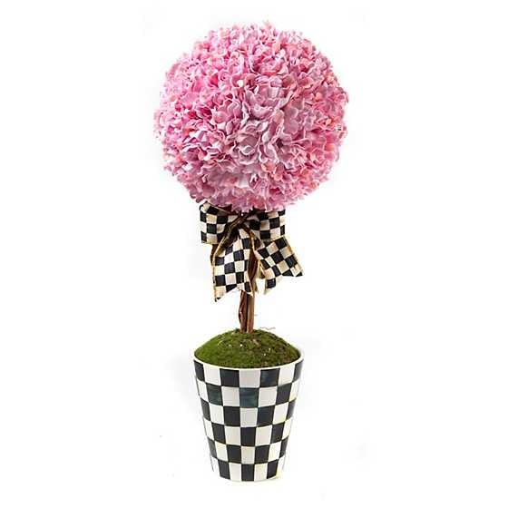 MacKenzie-Childs Trophies & Topiaries Florabunda Topiary Drop In - Pink - Large