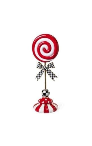 MacKenzie-Childs Trophies & Topiaries Peppermint Lollipop Topiary - Large