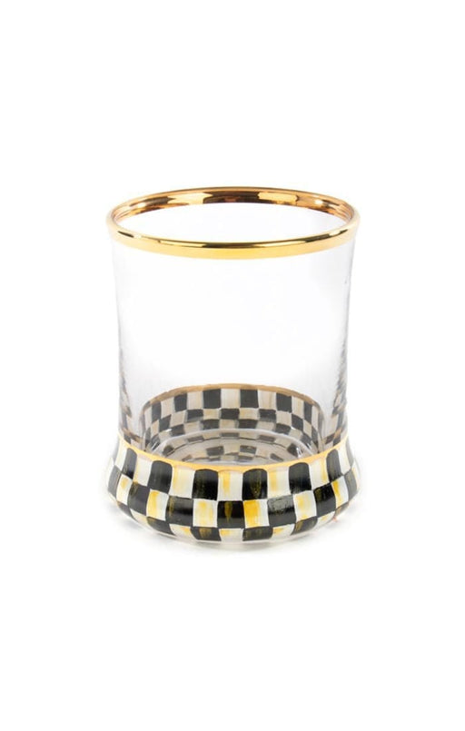 MacKenzie-Childs Tumblers Courtly Check Tumbler