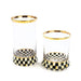 MacKenzie-Childs Tumblers Courtly Check Tumbler