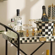 MacKenzie-Childs Tumblers Courtly English Garden Tumbler Glass, Set of 2