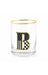 MacKenzie-Childs Tumblers Monogram Tumbler - B