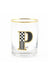 MacKenzie-Childs Tumblers Monogram Tumbler - P