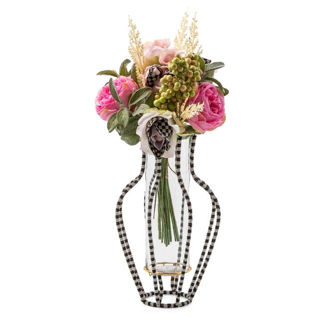 MacKenzie-Childs Unclassified Black & White Mei Ping Large Vase