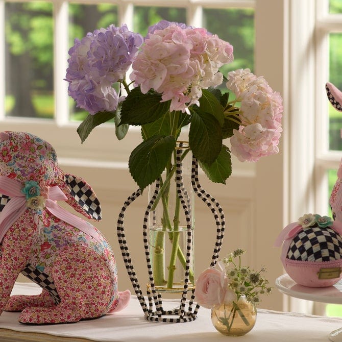 MacKenzie-Childs Unclassified Black & White Mei Ping Large Vase