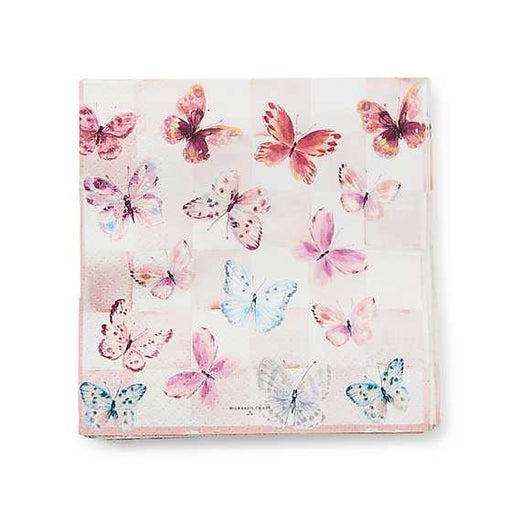 MacKenzie-Childs Unclassified Butterfly Hill Cocktail Paper Napkins
