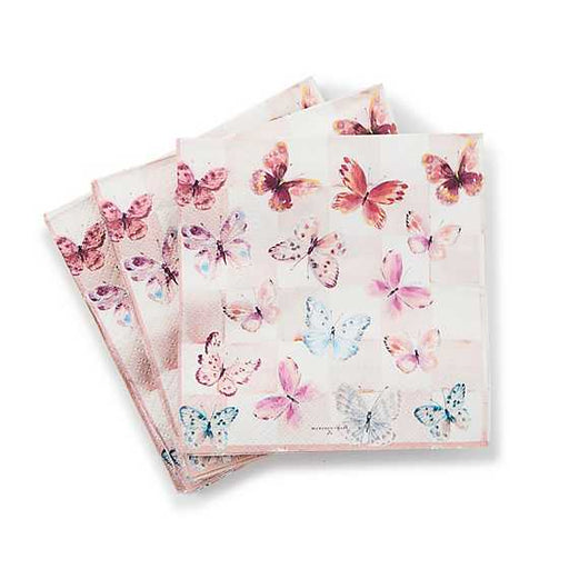 MacKenzie-Childs Unclassified Butterfly Hill Cocktail Paper Napkins
