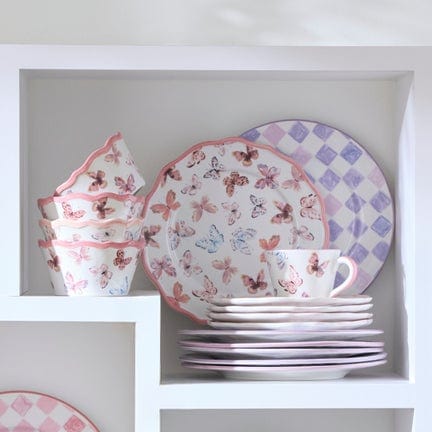 MacKenzie-Childs Unclassified Butterfly Hill Salad Plate