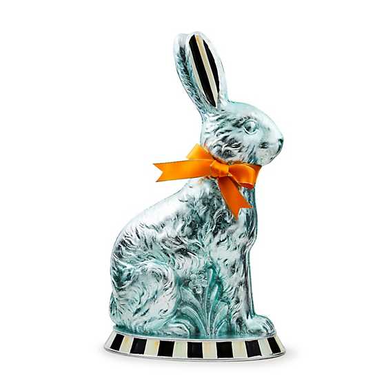 MacKenzie-Childs Unclassified Calico Foil Large Bunny