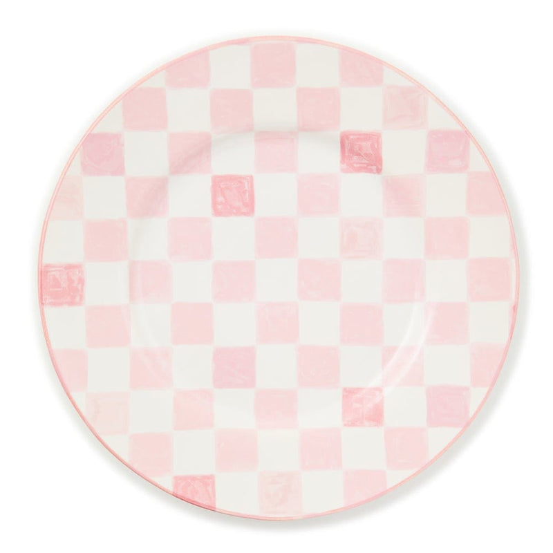 MacKenzie-Childs Unclassified Check Dinner Plate