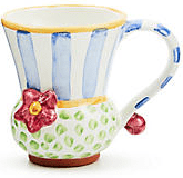 MacKenzie-Childs Unclassified Collector’s Series Mug Edition - Posy Power Ceramic Mug