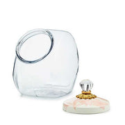 MacKenzie-Childs Unclassified Cookie Jar with Rosy English Garden Lid