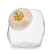 MacKenzie-Childs Unclassified Cookie Jar with Rosy English Garden Lid