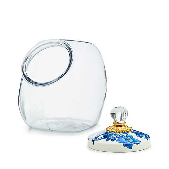 MacKenzie-Childs Unclassified Cookie Jar with Royal English Garden Lid