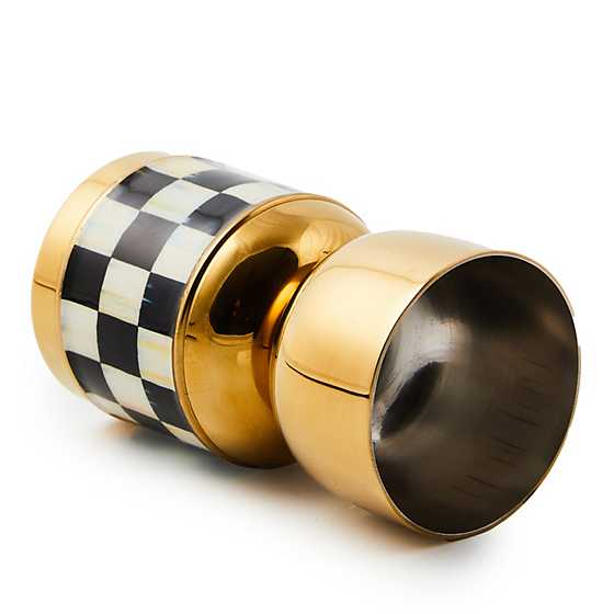 MacKenzie-Childs Unclassified Courtly Check 3260 Gold Jigger