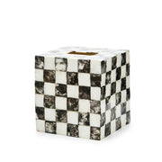 MacKenzie-Childs Unclassified Courtly Check Capiz Boutique Tissue Box Cover