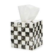MacKenzie-Childs Unclassified Courtly Check Capiz Boutique Tissue Box Cover