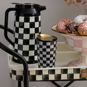 MacKenzie-Childs Unclassified Courtly Check Ceramic Travel Cup
