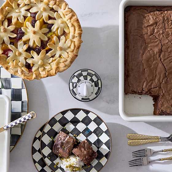 MacKenzie-Childs Unclassified Courtly Check Kitchen Timer