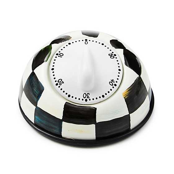 MacKenzie-Childs Unclassified Courtly Check Kitchen Timer