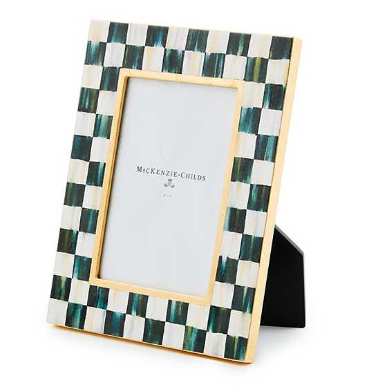 MacKenzie-Childs Unclassified Courtly Check Lacquer 4" x 6" Frame