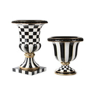 MacKenzie-Childs Unclassified Courtly Check Pedestal Urn