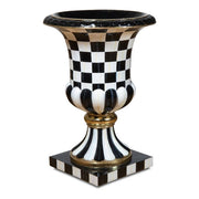 MacKenzie-Childs Unclassified Courtly Check Pedestal Urn