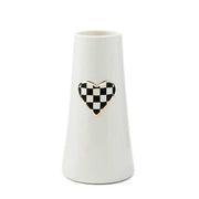 MacKenzie-Childs Unclassified Courtly Check Tall Heart Vase