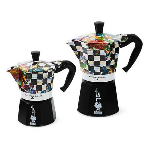 MacKenzie-Childs Unclassified Courtly Flower Market 6 Cup Moka Pot