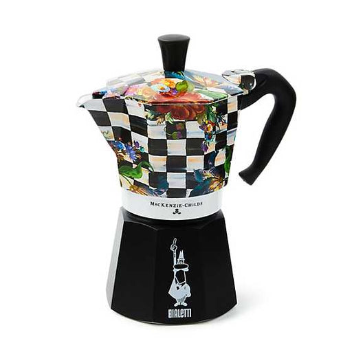 MacKenzie-Childs Unclassified Courtly Flower Market 6 Cup Moka Pot