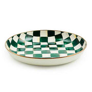 MacKenzie-Childs Unclassified Emerald Check Abundant Bowl